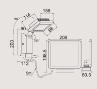 Прожектор уличный  P9011 S Oasis Light