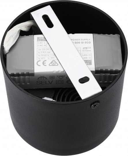 Точечный светильник Metrica 113-12W-D100-4000K-24DG-BK iLedex