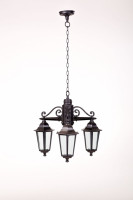 Уличный светильник подвесной PETERSBURG S 79870S/3 Bl Oasis Light Уличный светильник подвесной PETERSBURG S 79870S/3 Bl Oasis Light
