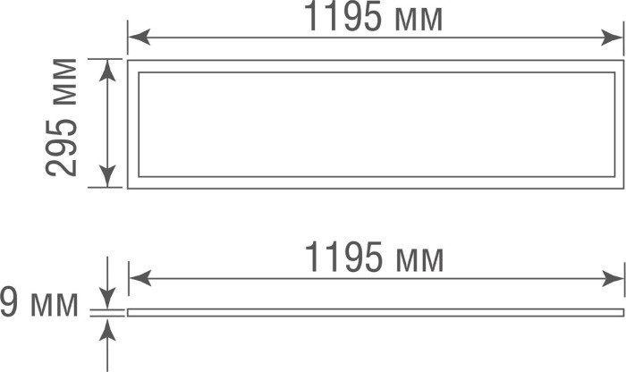 Светодиодная панель PRISMA DL18014WW1YG Donolux