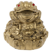 Фигурка декоративная "Лягушка денежная", L7,5 W7 H7,5 см