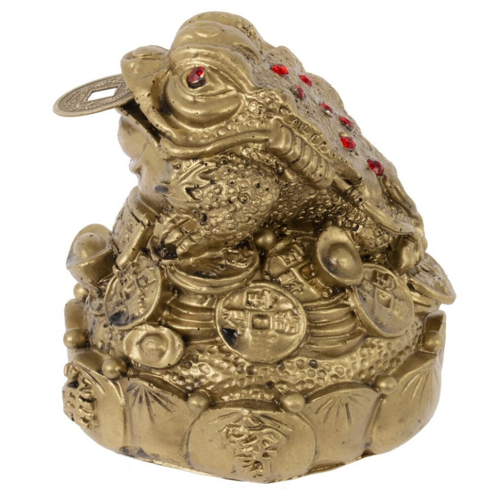 Фигурка декоративная "Лягушка денежная", L7,5 W7 H7,5 см