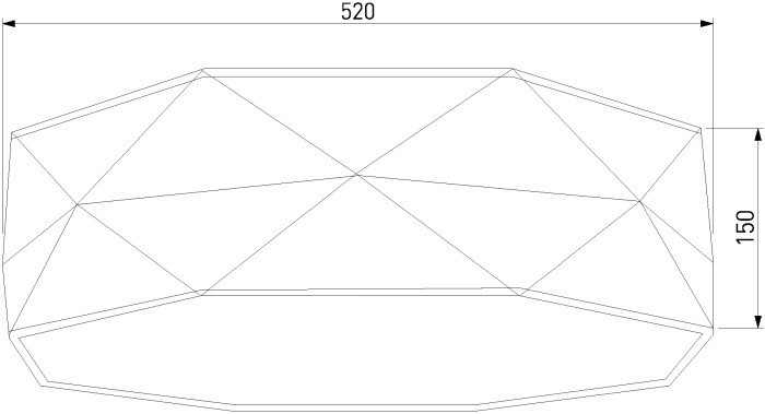 Потолочный светильник Kantoor 1078 Kantoor TK Lighting