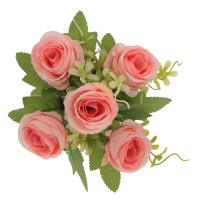 Цветочная композиция "Розы", L11 W11 H19 см, 4в.