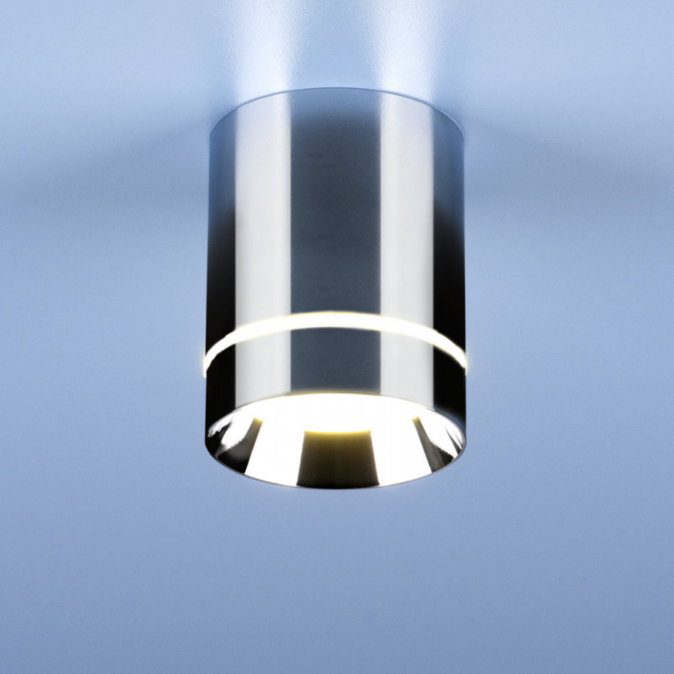 Точечный светильник Topper DLR021 9W 4200K хром Elektrostandard