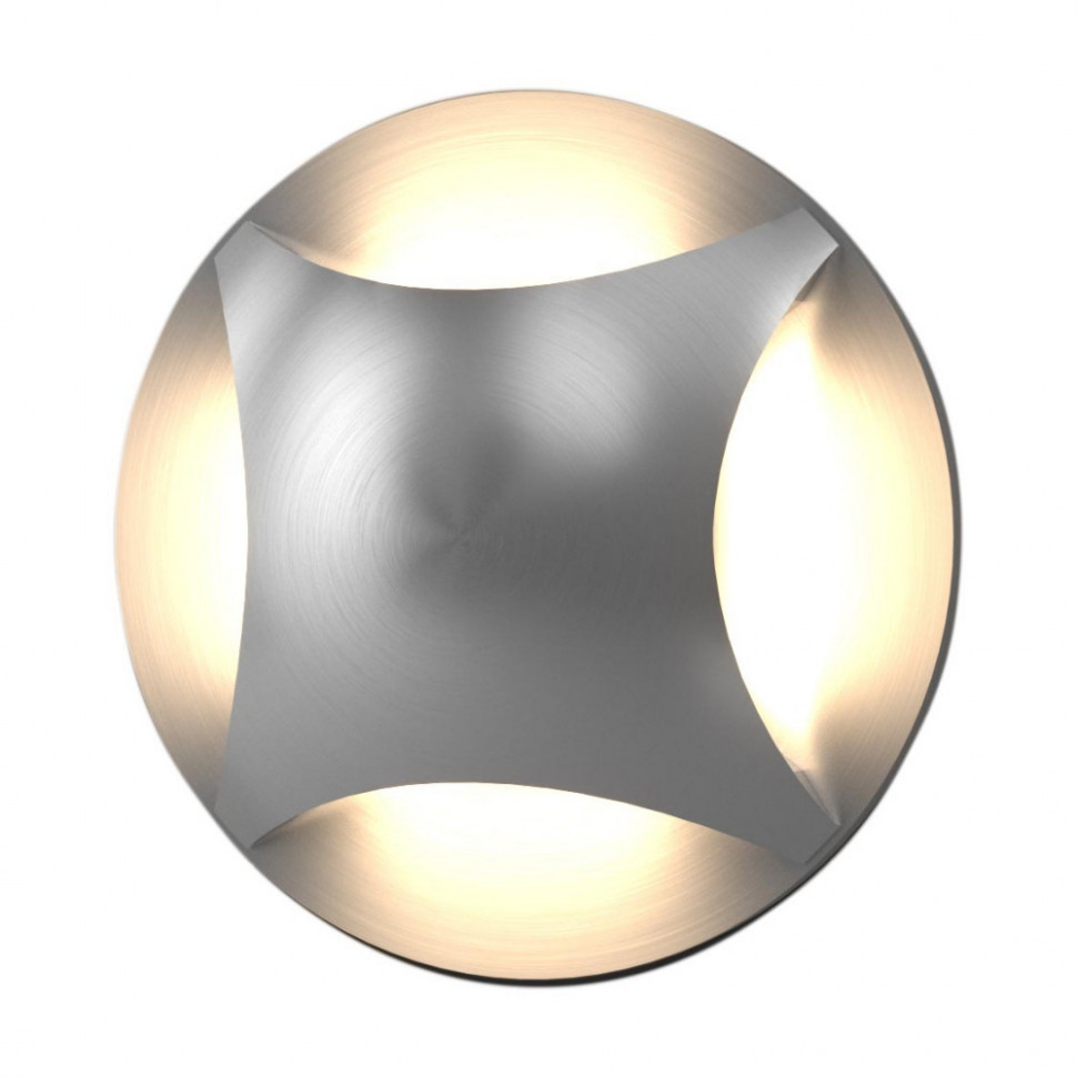 Встраиваемый светильник уличный Step 3 MRL LED 1106 алюминий Elektrostandard