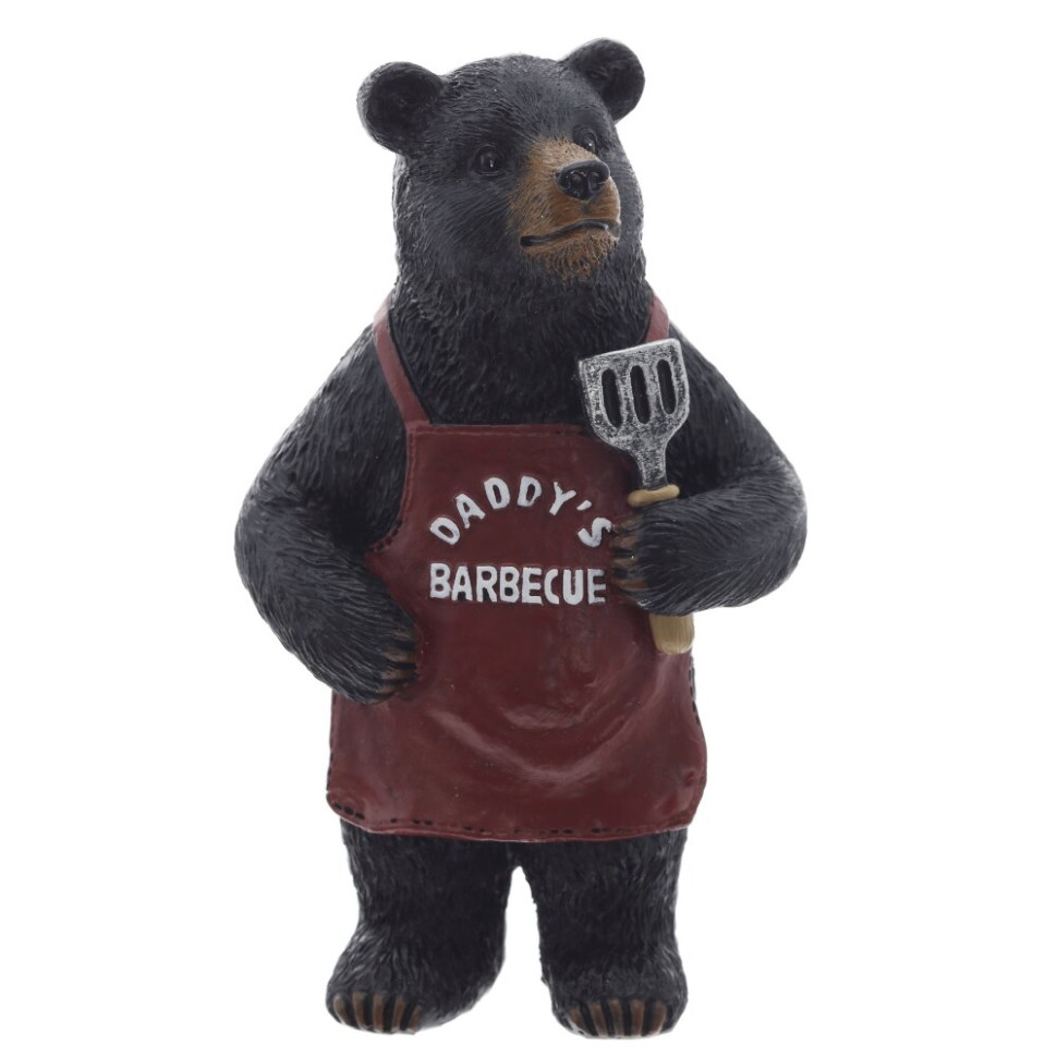 Фигурка декоративная "Медведь", L8 W5 H13 см