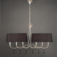 Подвесной светильник Mantra Paola Painted Silver 3531 Подвесной светильник Mantra Paola Painted Silver 3531