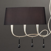 Подвесной светильник Mantra Paola Painted Silver 3531 Подвесной светильник Mantra Paola Painted Silver 3531