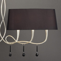 Подвесной светильник Mantra Paola Painted Silver 3531 Подвесной светильник Mantra Paola Painted Silver 3531