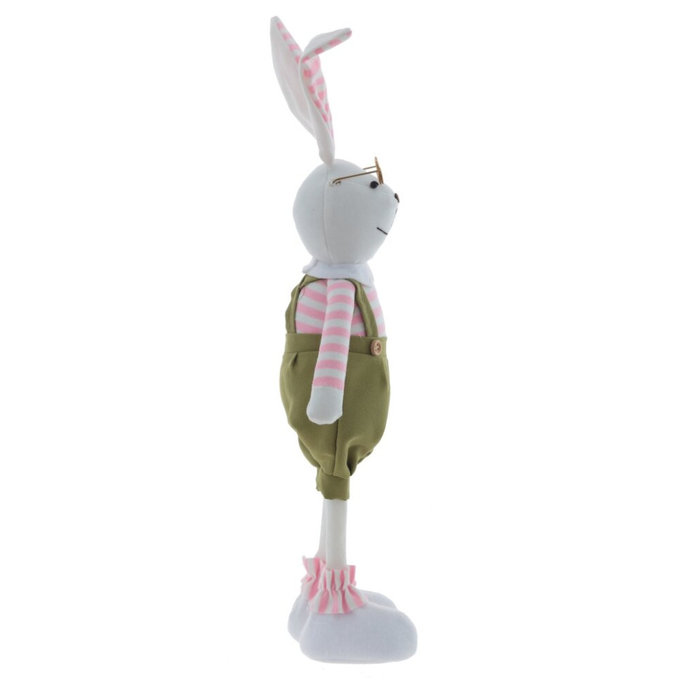 Игрушка набивная "Заяц/Зайка", L12 W7,5 H41/33 см, 2в.