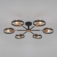 Потолочная люстра Eurosvet Gallo 70121/6 черный