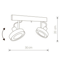 Спот Cross 9597 Nowodvorski
