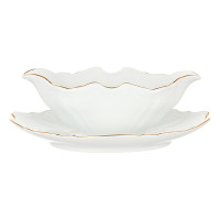 Соусник с подставкой 500мл."Бернадот белый 311011" Bernadotte