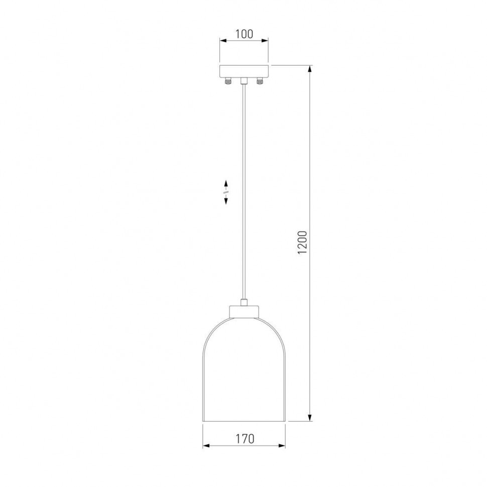 Подвесной светильник Eurosvet Tandem 50119/1 никель