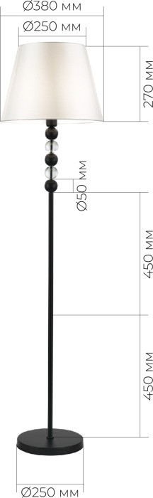 Торшер SL2003 SL2003.405.01 ST Luce