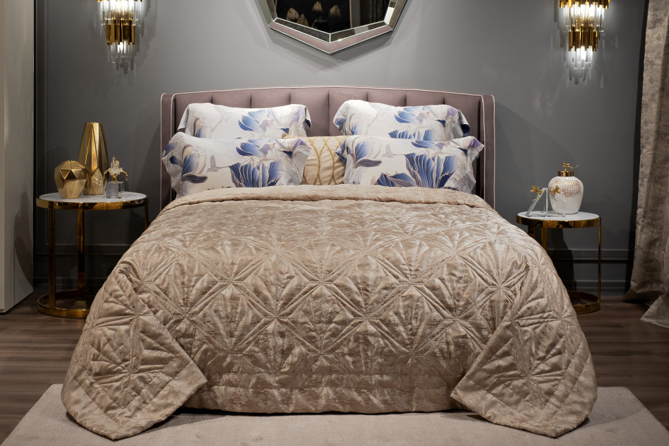 Покрывало Houston Кристалло 260х260см со стежкой