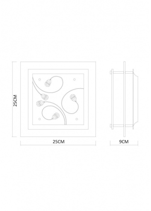 Потолочный светильник Tiana A4042PL-1CC Arte Lamp