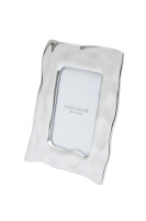 Фоторамка декоративная серебряная