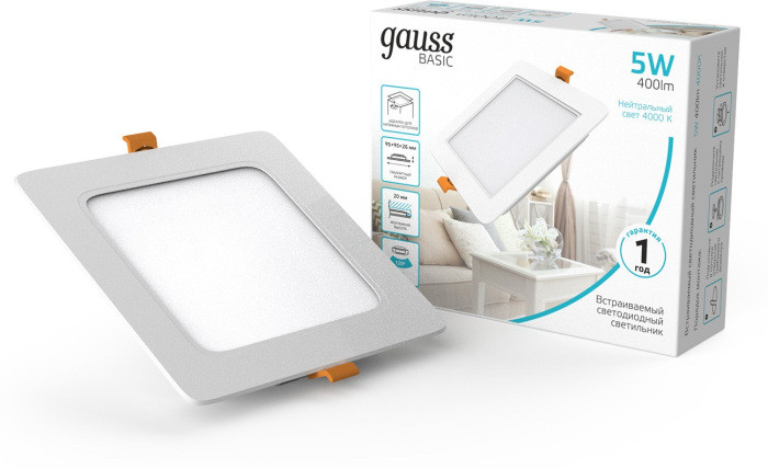 Точечный светильник Downlight 9031420205 Gauss