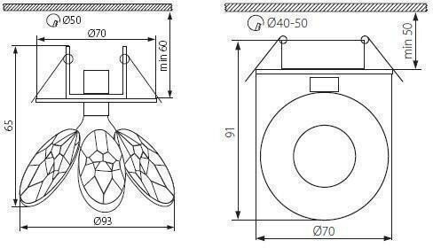 Точечный светильник PEYO 8660 Kanlux