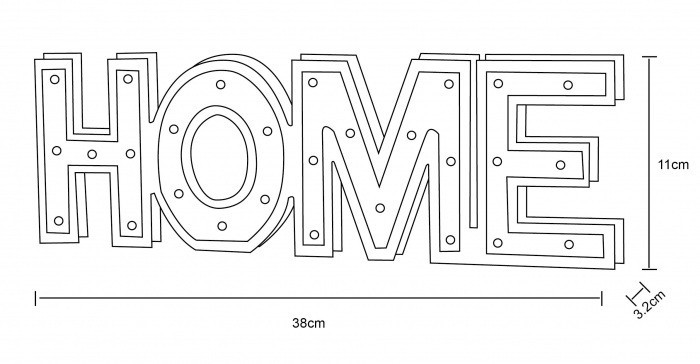 Световая фигура Home 29975 Globo