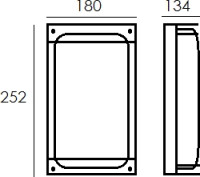 Настенный фонарь уличный SIDNEY 91466 R Oasis Light