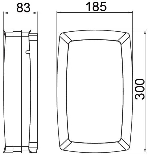 Настенный светильник уличный SIDNEY 3382 Gr Oasis Light