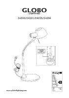 Офисная настольная лампа Brasilia 24203 Globo Офисная настольная лампа Brasilia 24203 Globo