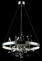Подвесная люстра Crystal Lux GARDEN SPLED+3 D600 CHROME