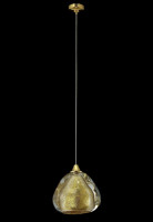 Подвесной светодиодный светильник Crystal Lux Verano SP1 Gold