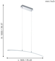 Подвесной светильник Lasana 32048 Eglo