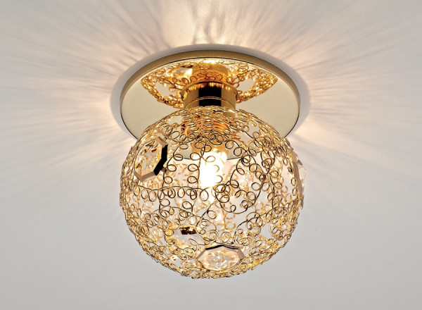 Точечный светильник Дизайн D1002 G Ambrella