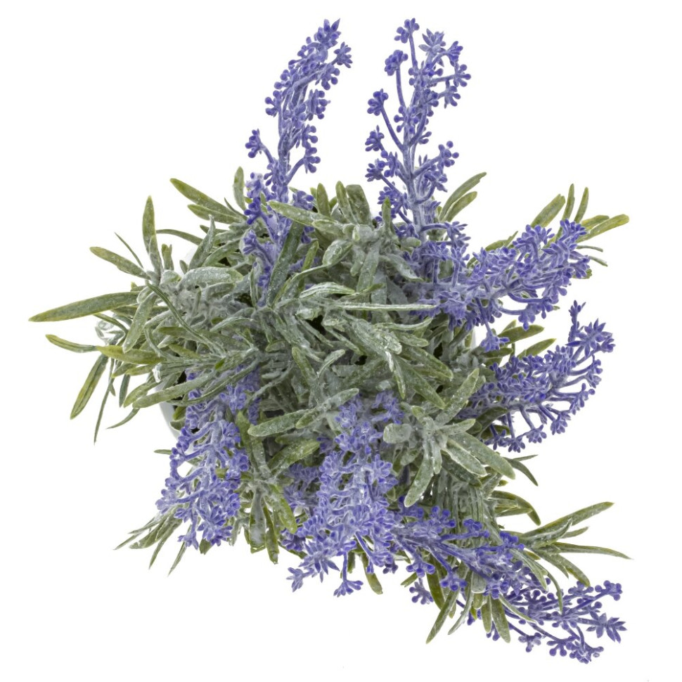 Цветочная композиция "Лаванда", L17 W17 H26 см