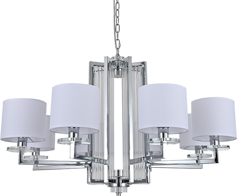 Подвесная люстра 35400 35408+1/C chrome без абажуров Newport