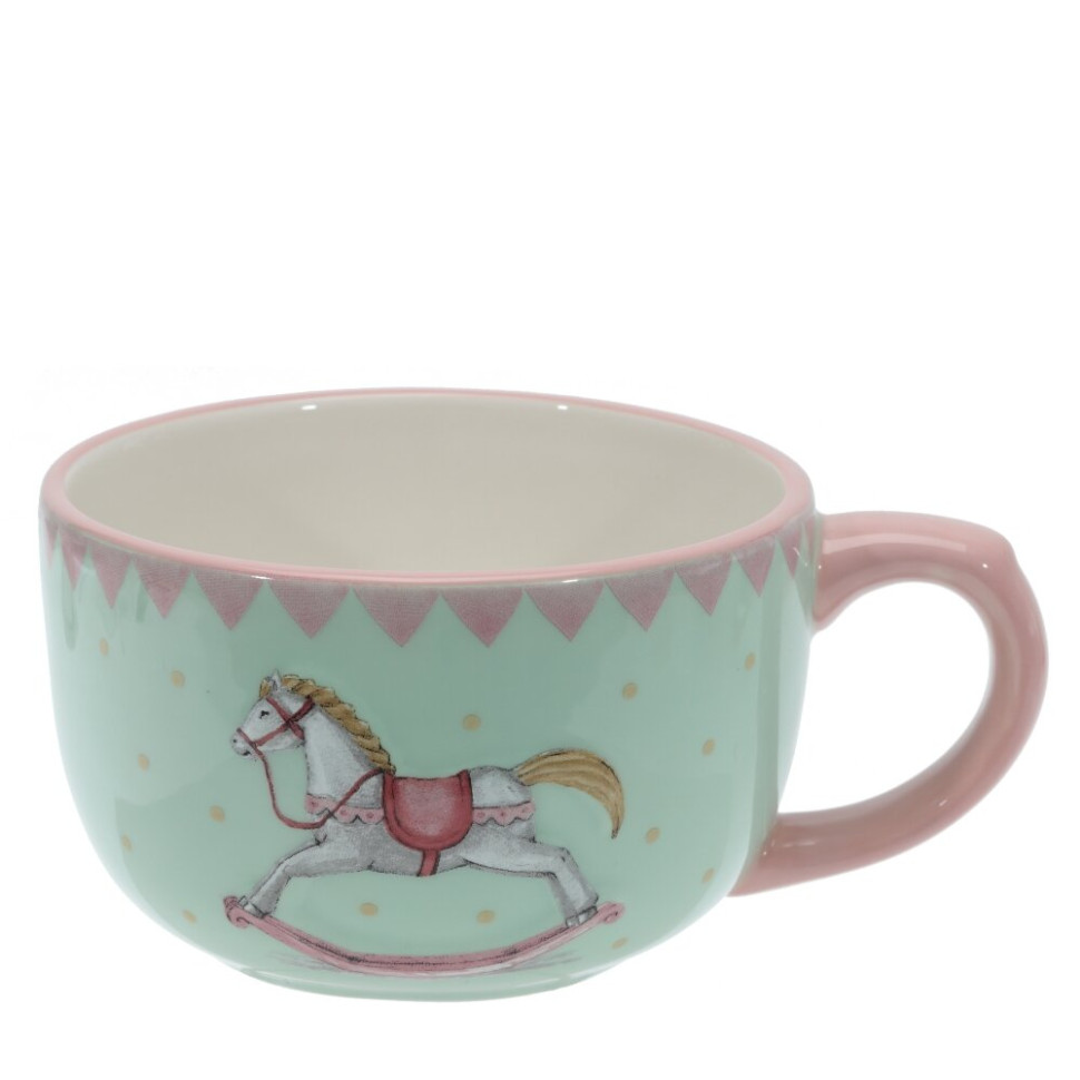 Чашка "Лошадка", 600 мл, L16 W12 H8 см
