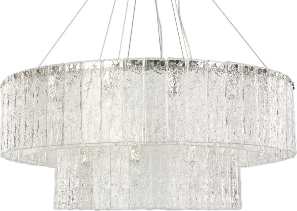 Подвесной светильник 10820 10826+18/S nickel Newport