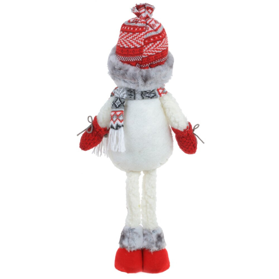 Игрушка набивная "Снеговик", L22 W9 H66/45 см, 2в.