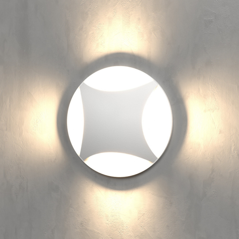 Встраиваемый светильник уличный Step 3 MRL LED 1106 белый Elektrostandard