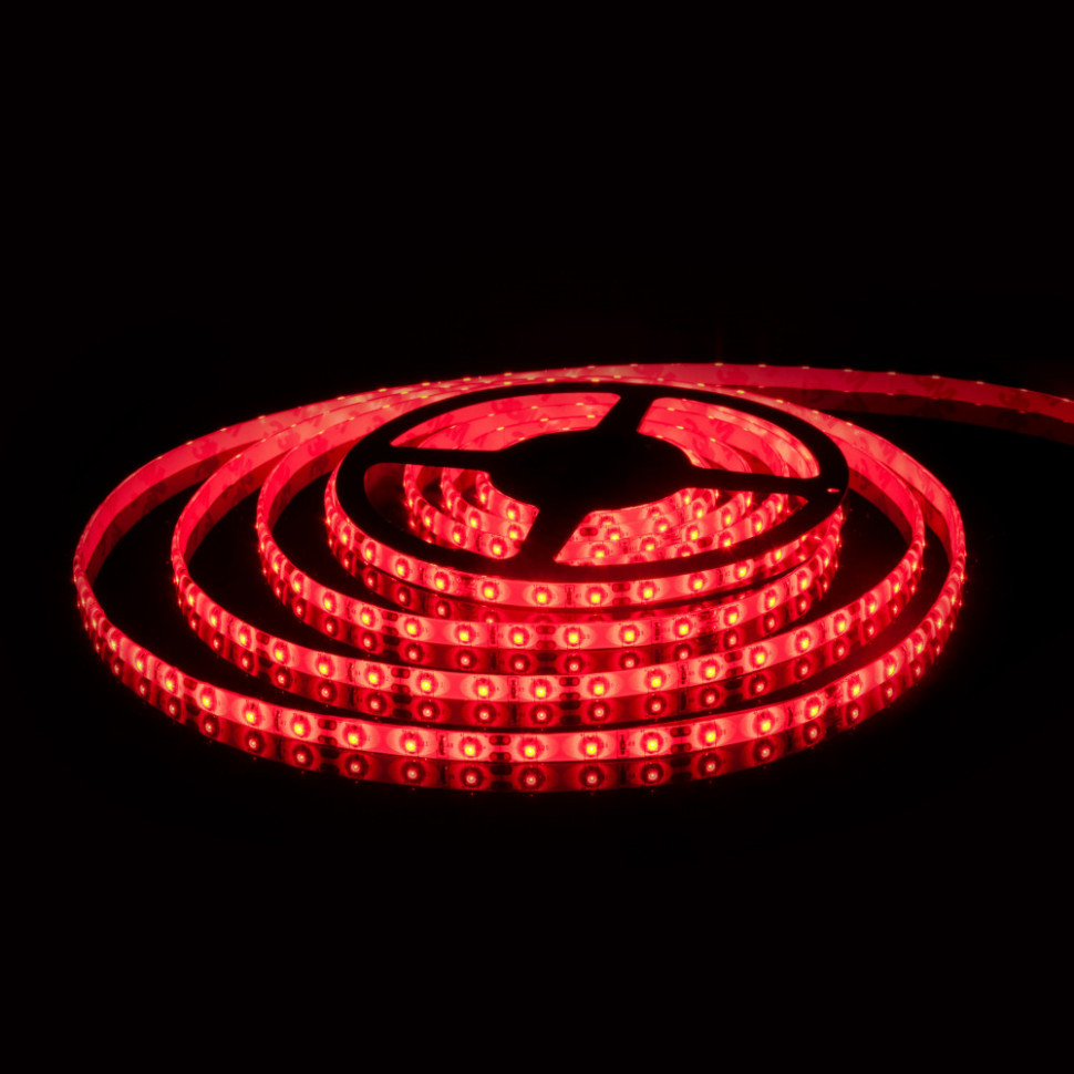 Светодиодная лента 24V 14,4W Лента светодиодная 24V 14,4W 60Led 5050 IP20 красный, 5м Elektrostandard