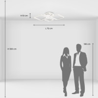 Потолочная люстра Мадлен 424018304 De City