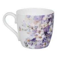 Кружка 425мл."Purple Blossoms" лиловая Кружка 425мл."Purple Blossoms" лиловая