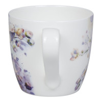 Кружка 425мл."Purple Blossoms" лиловая Кружка 425мл."Purple Blossoms" лиловая