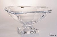 Ваза для фруктов 34cм. "Магма прозрачная "