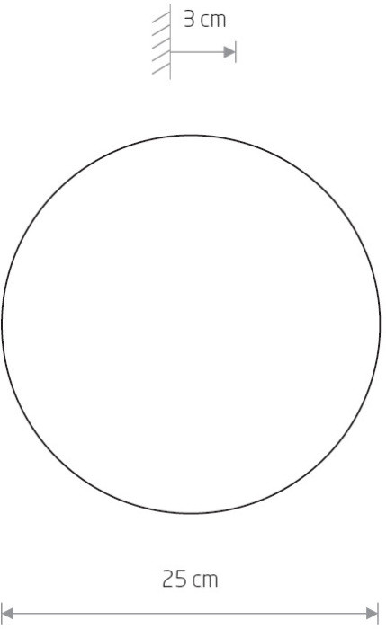 Настенный светильник Ring Led M 7638 Nowodvorski