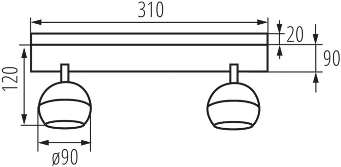 Спот GALOBA 33675 Kanlux