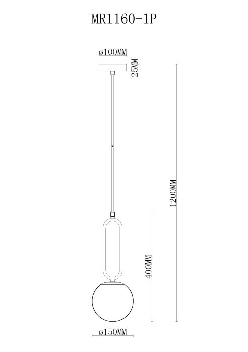 Подвесной светильник Pierre MR1160-1P MyFar