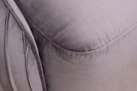 Кресло Palazzo велюровое серое Кресло Palazzo велюровое серое