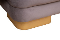 Кресло Palazzo велюровое серое Кресло Palazzo велюровое серое