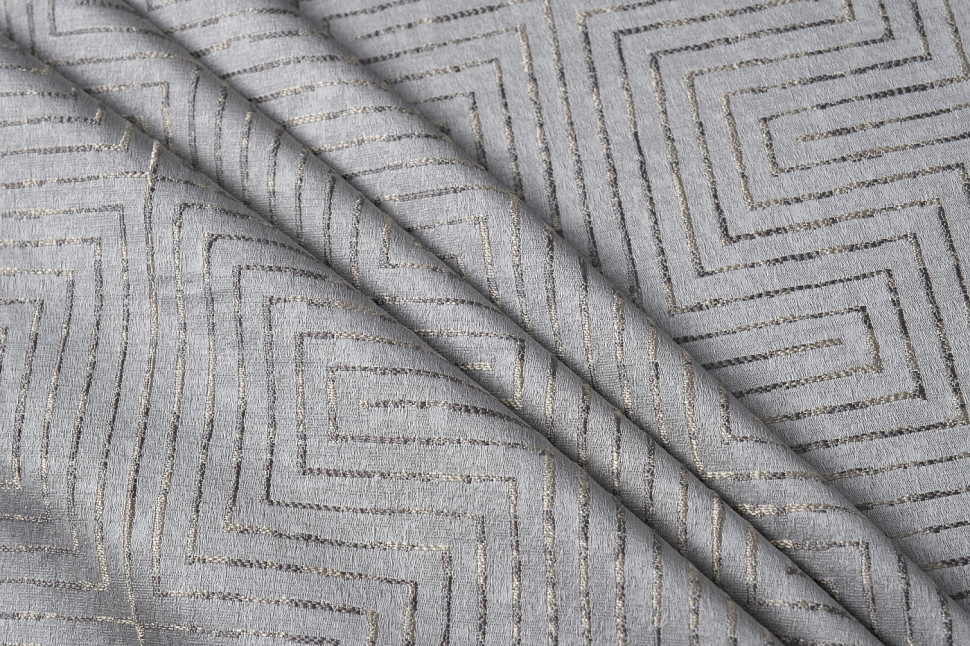 Ткань портьерная GLOSS серая